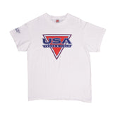 Vintage Nike USA SATF-NJ Indoor Track & Field 1994 Champion Tee Shirt Size XL Made In USA With Single Stitch Sleeves