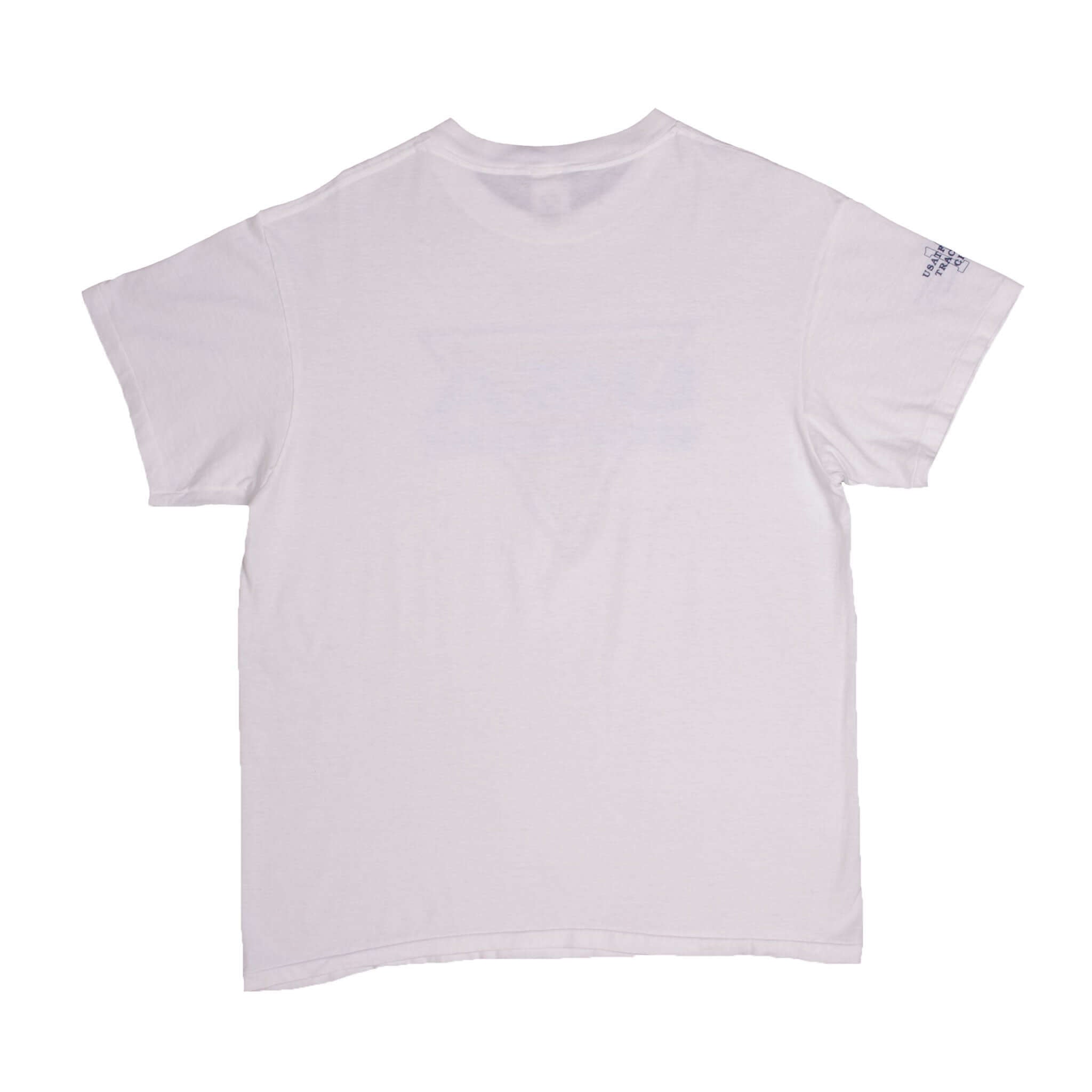 Vintage Nike USA SATF-NJ Indoor Track & Field 1994 Champion Tee Shirt Size XL Made In USA With Single Stitch Sleeves