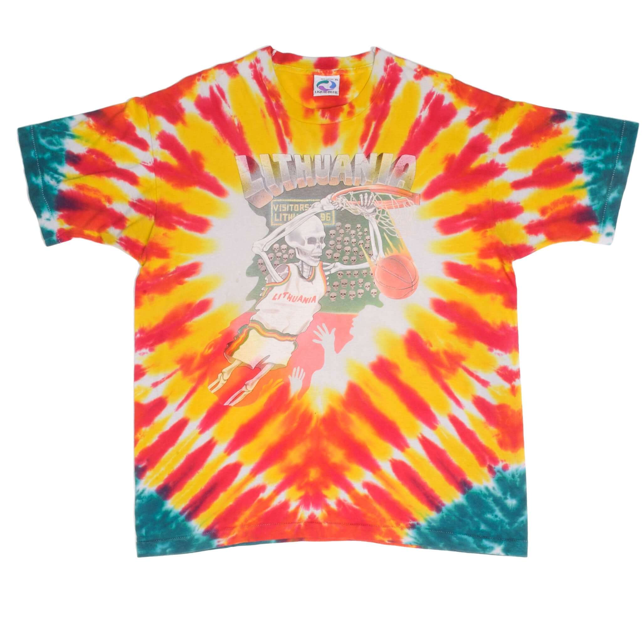 Music Vintage Tie-Dye The Grateful Dead Tee Shirt 1991 Size XL Made in USA