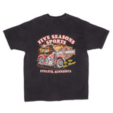 Vintage Harley Davidson Five Seasons Sports Eveleth, Minnesota 1999 Size XL Made In USA