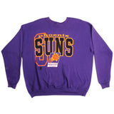 Vintage NBA Phoenix Suns Sweatshirt Size XL Made In USA. PURPLE