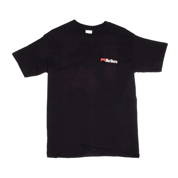 CAMISETA VINTAGE MARLBORO WILD WEST DE LOS AÑOS 90, TAMAÑO MEDIANO, FABRICADA EN EE. UU.