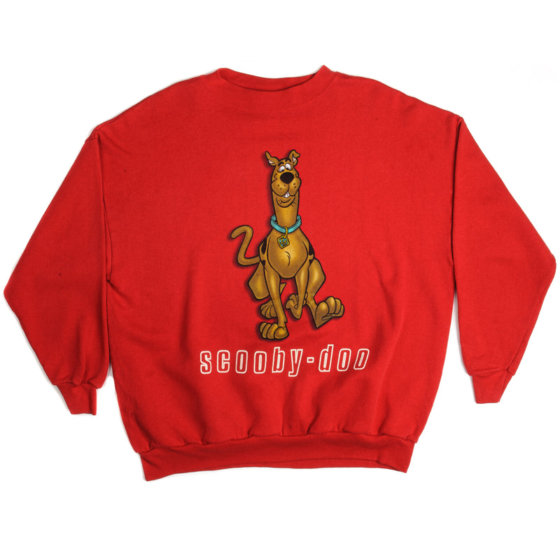 Vintage Scooby-Doo Sweatshirt Size XL RED