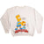 Vintage The Simpsons Bart And Maggie What A Baby Sweatshirt 1990 Size XL Made In USA. WHITE