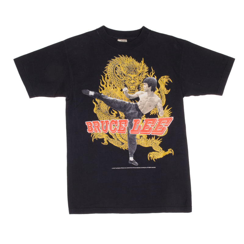 Vintage Bruce Lee 1997 Universal Studio Tee Shirt Size Medium Made In Usa