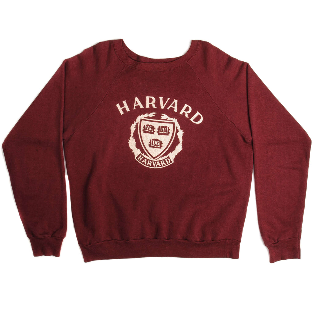 Vintage Champion Harvard University Sweatshirt 1980s Large Made in USA