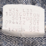VINTAGE LEVIS 501 JEANS SIZE 32X28 W32 L28 MADE IN USA