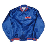 Vintage NFL Buffalo Bills Chalk Line Varsity Jacket Size 2XL Made In USA