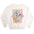Vintage Disney Mickey And Minnie On An Horse Sweatshirt Size XL Made In USA. WHITE