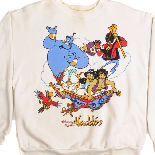 VINTAGE DISNEY ALADDIN SWEATSHIRT 1990S SIZE LARGE MADE IN USA