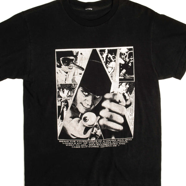 VINTAGE A CLOCKWORK ORANGE TEE SHIRT SIZE LARGE 90s