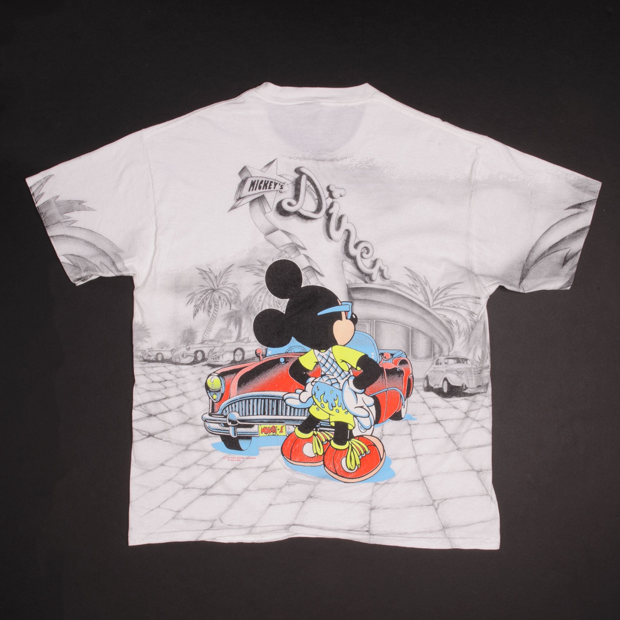 Disney, Tops, Vintage Disney L V Myles Mickey Mouse Tshirt