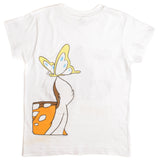 Vintage Disney Bambi Tee Shirt Size Small Made In USA with single stitch sleeves. WHITE