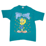 Vintage Looney Tunes 100% Cool Tweety Tee Shirt 1997 Size XL