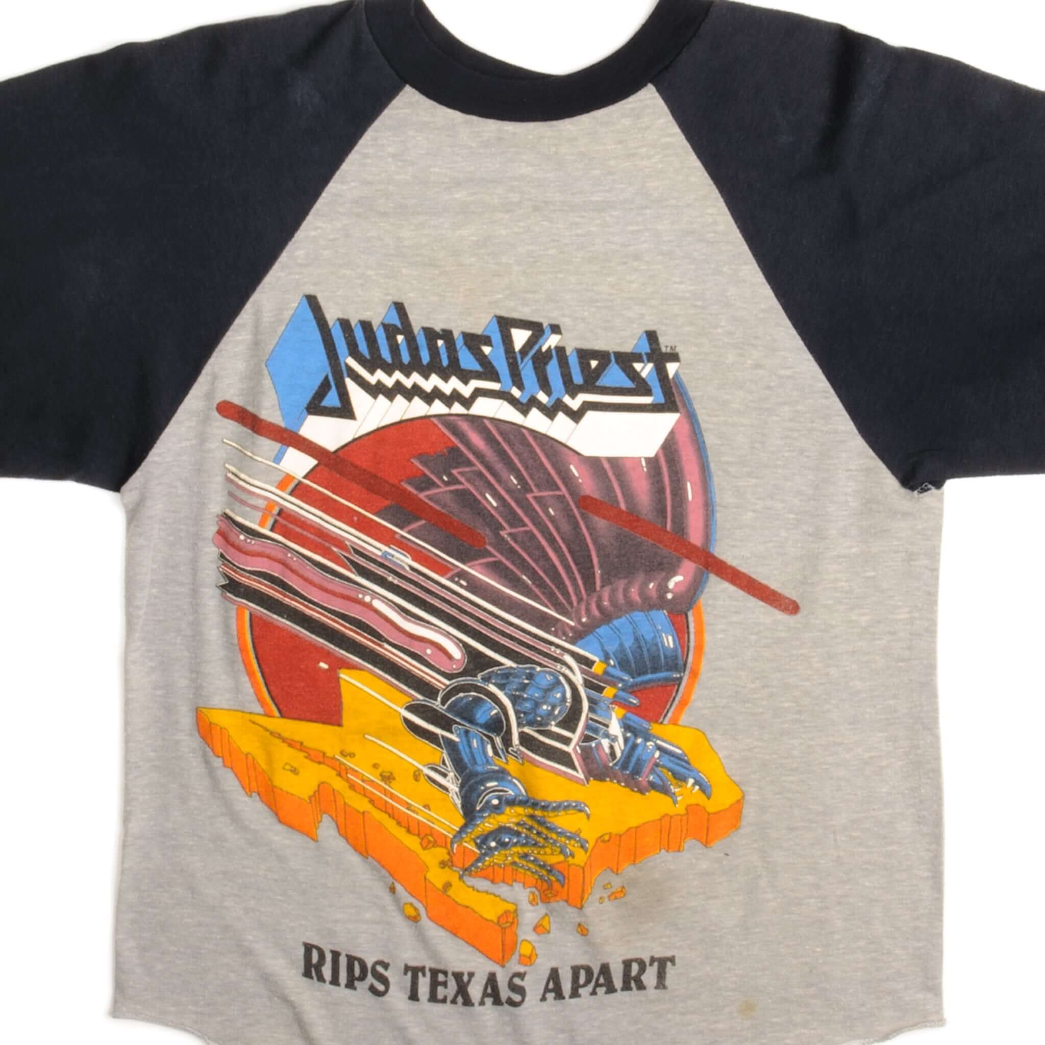 VINTAGE JUDAS PRIEST TEE SHIRT 1982 SIZE SMALL MADE IN USA