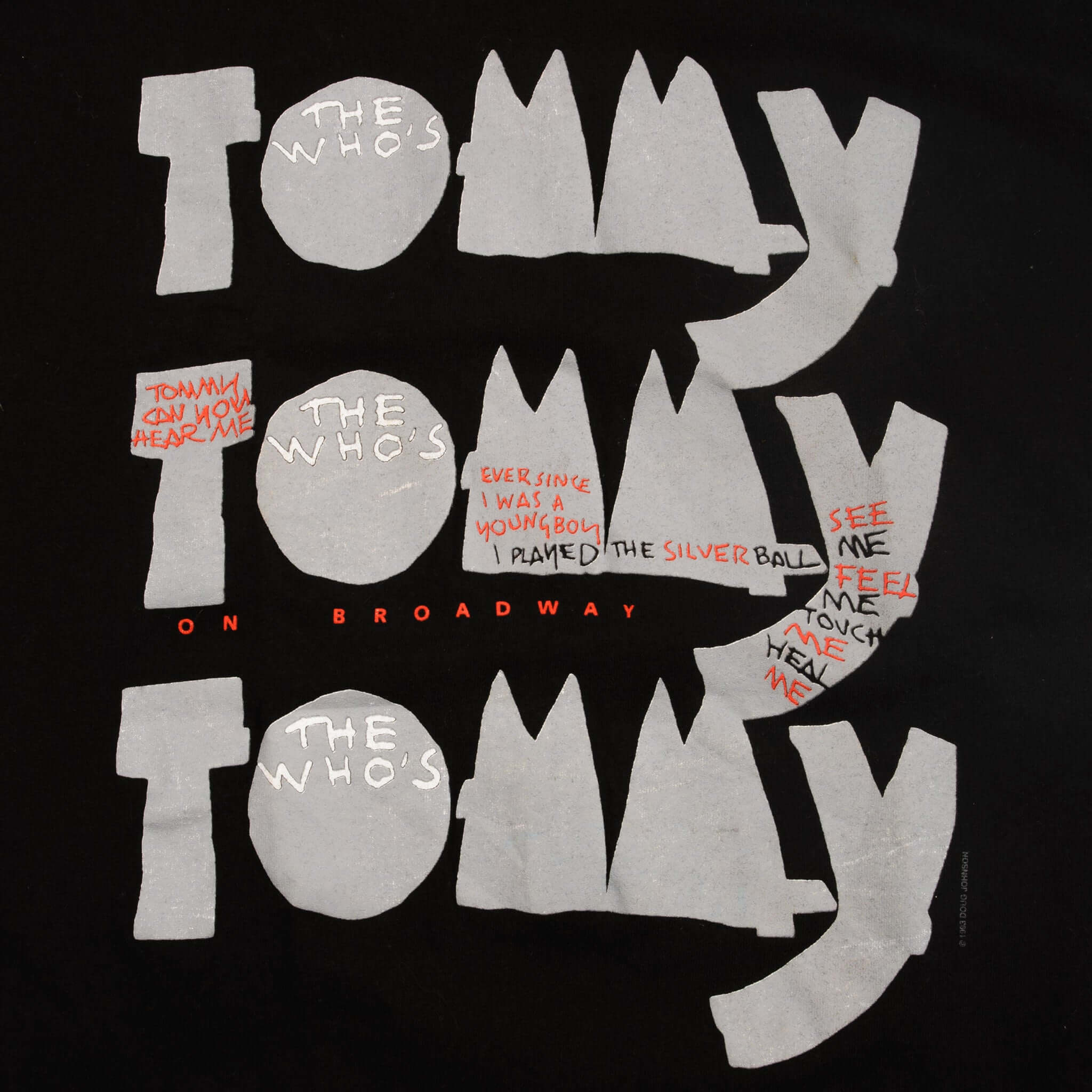 VINTAGE THE WHO'S TEE SHIRT 1993 SIZE LARGE