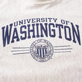 Vintage Champion Reverse Weave University Of Washington Sweatshirt 1990-Mid 1990’S Size Large, Tri Blend.