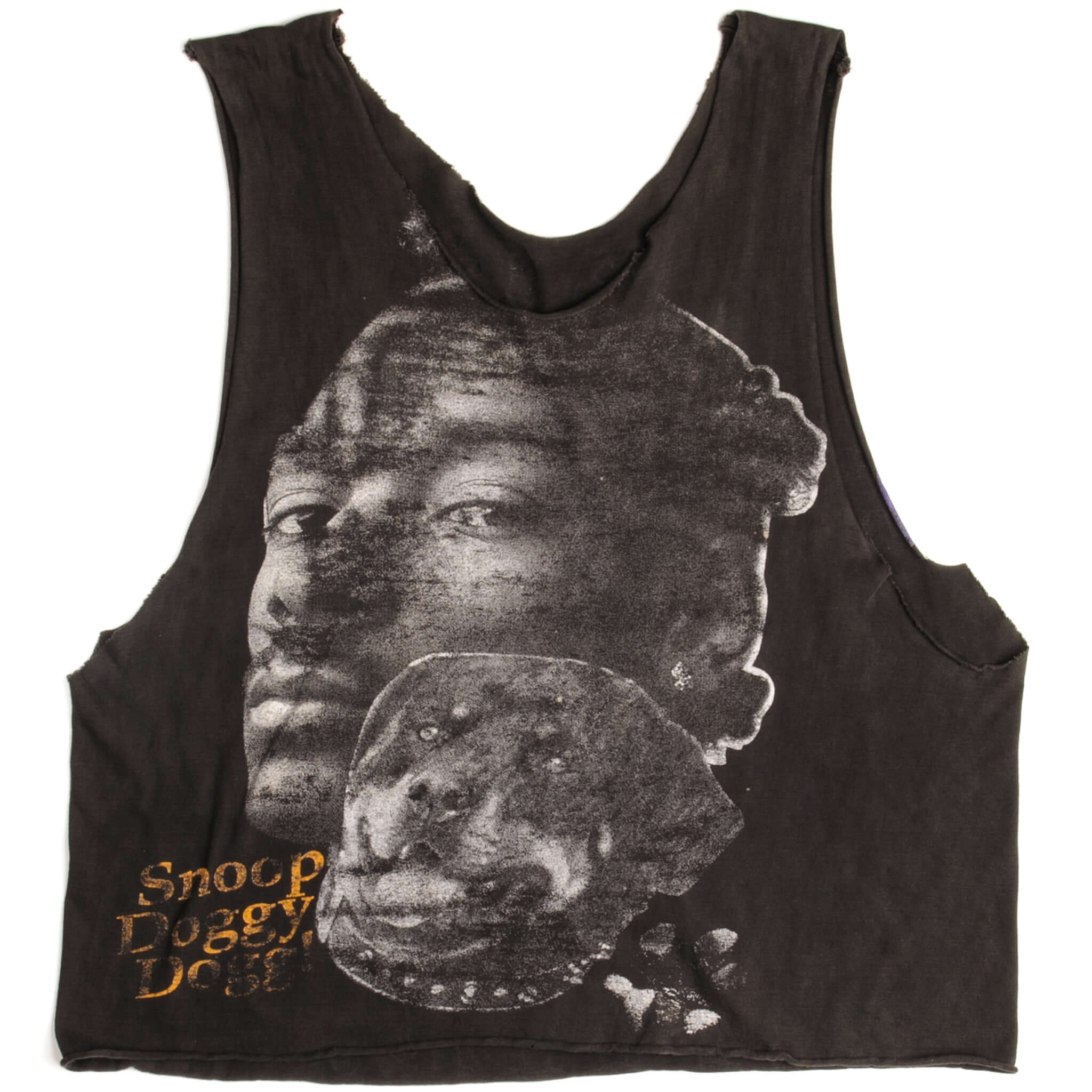 Vintage Snoop Doggy Dogg ! Doggy Style ! Tee Sleeveless Shirt Size Large. black
