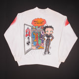 Vintage All Over Print Betty Boop Sweatshirt 1994 By Freeze New York, NY Size XL Made In USA
