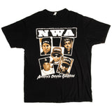 Vintage N.W.A. America's Original Gangsters Tee Shirt Size XL. BLACK