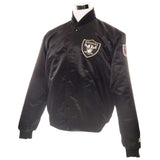 VINTAGE STARTER NFL RAIDERS JACKET SIZE LARGE MADE IN USA