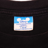 Vintage Disney Fantasia With Mickey Mouse As The Sorcerer Tee Shirt 1990's Size Large Made In USA.