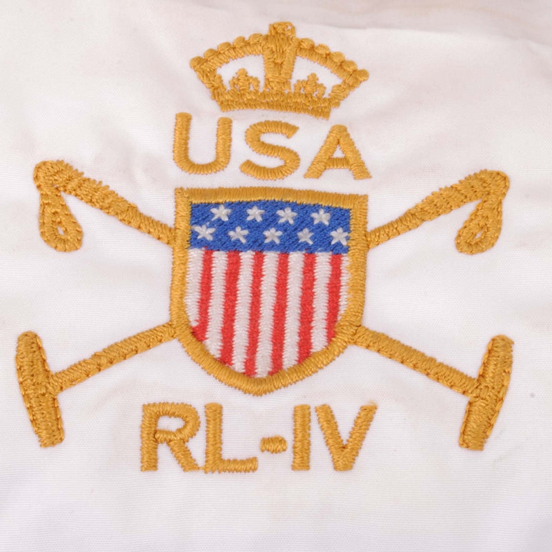 Vintage Polo Ralph Lauren Snow Polo Challenge II Cup USA Puffer Vest Jacket Size Large