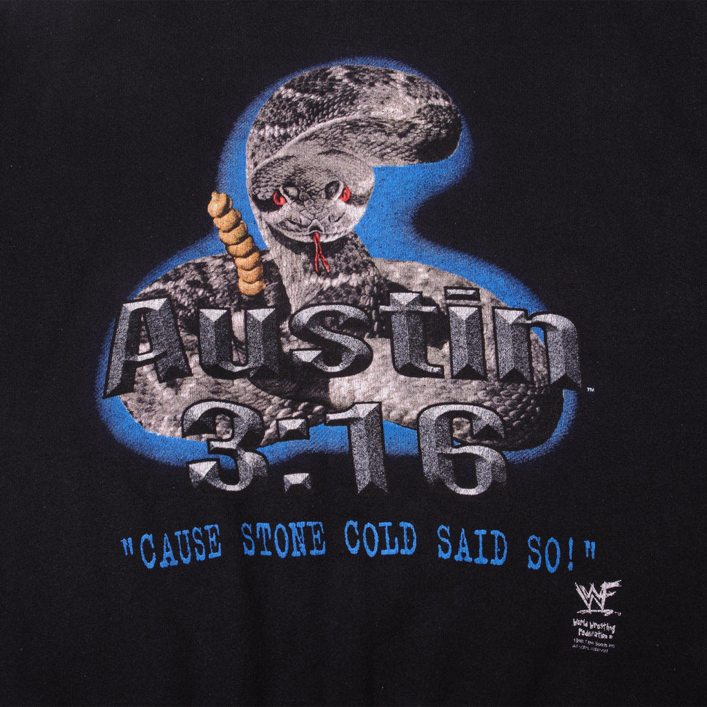 Wrestling Vintage WWF Stone Cold Steve Austin 3:16 Sweatshirt 1998 Size Large