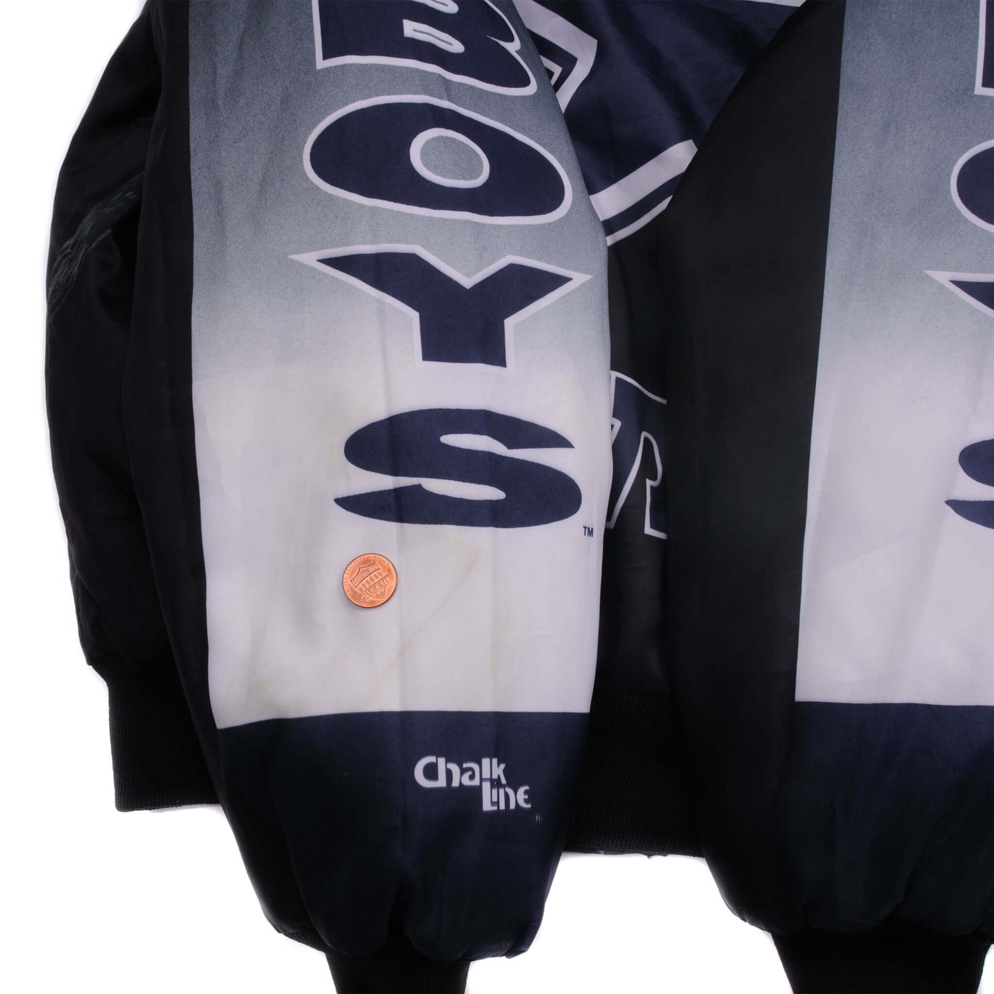 VINTAGE NFL DALLAS COWBOYS JACKET SIZE LARGE MADE IN USA