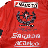Vintage Nascar Dale Earnhardt Jr Bud Leather Jacket 1990S Size Medium