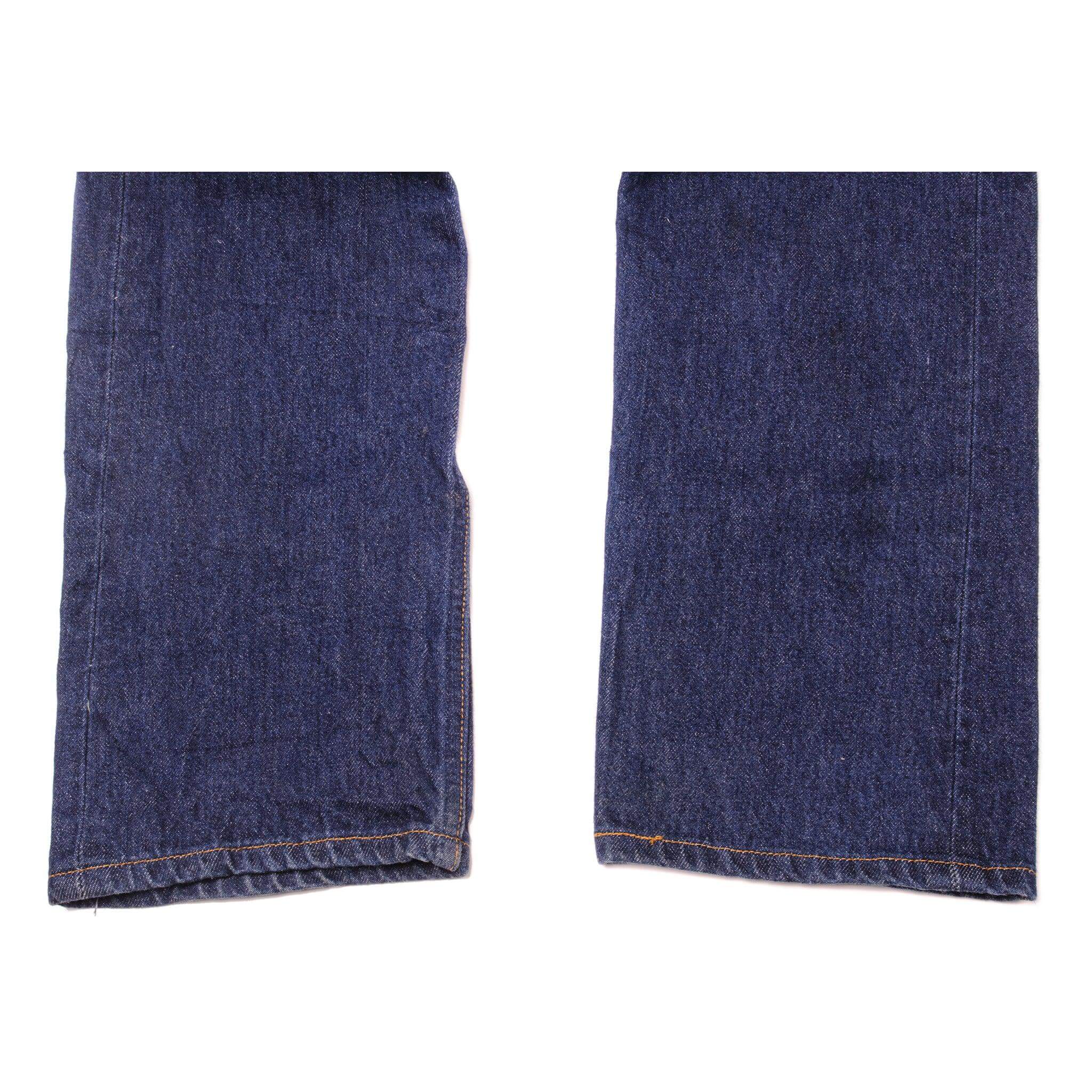 VINTAGE LEVIS 501 JEANS INDIGO 1990s SIZE W33 L31 MADE IN USA