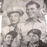 VINTAGE ALL OVER PRINT THE ANDY GRIFFITH SHOW TEE SHIRT 1992 SIZE LARGE
