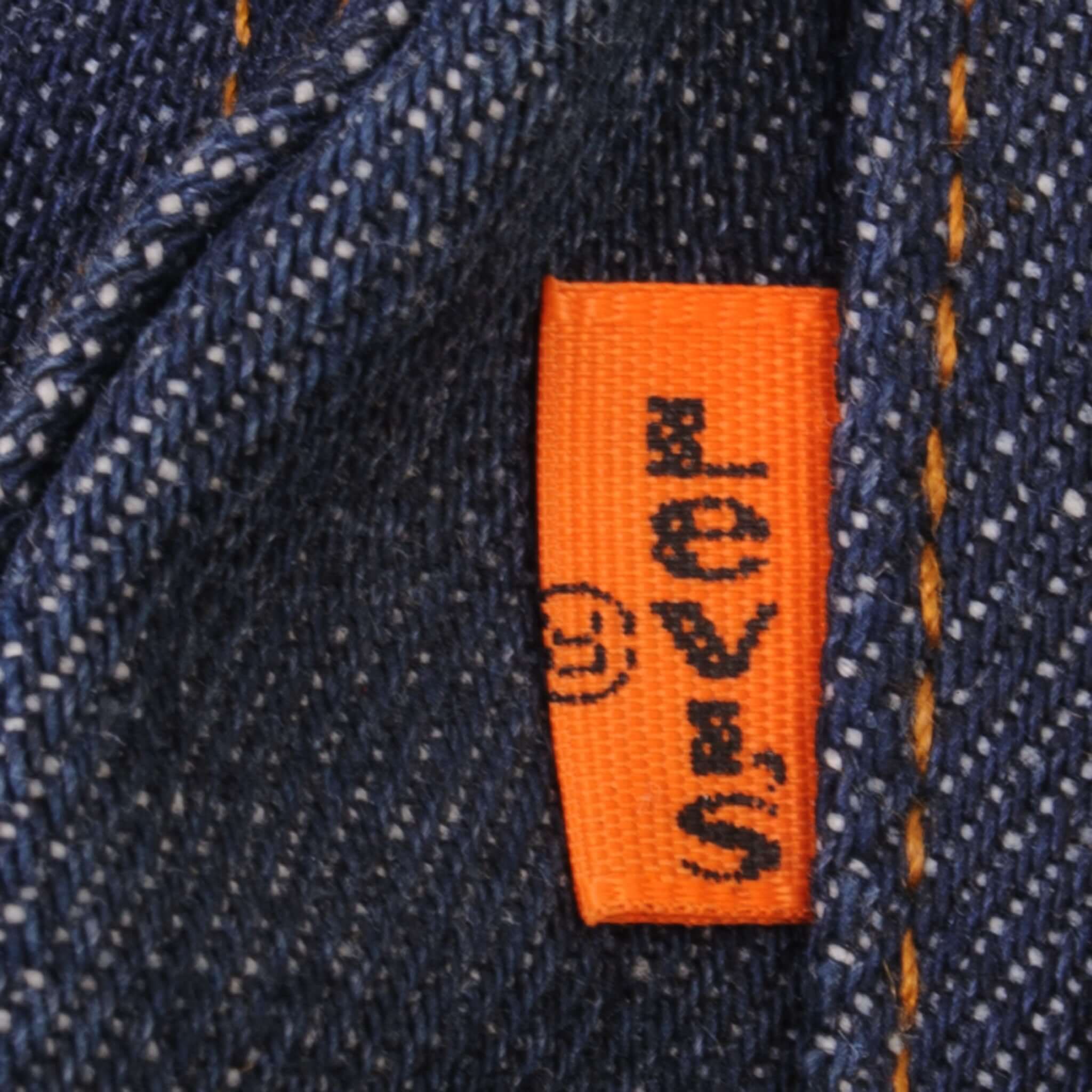 VINTAGE LEVIS 716 ORANGE TAB JEANS 1977 SIZE 25X31 MADE IN USA DEADSTOCK