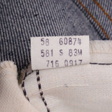VINTAGE LEVIS DURA PLUS ORANGE TAB JEANS 1977 SIZE 25X31 W25 L31 MADE IN USA DEADSTOCK