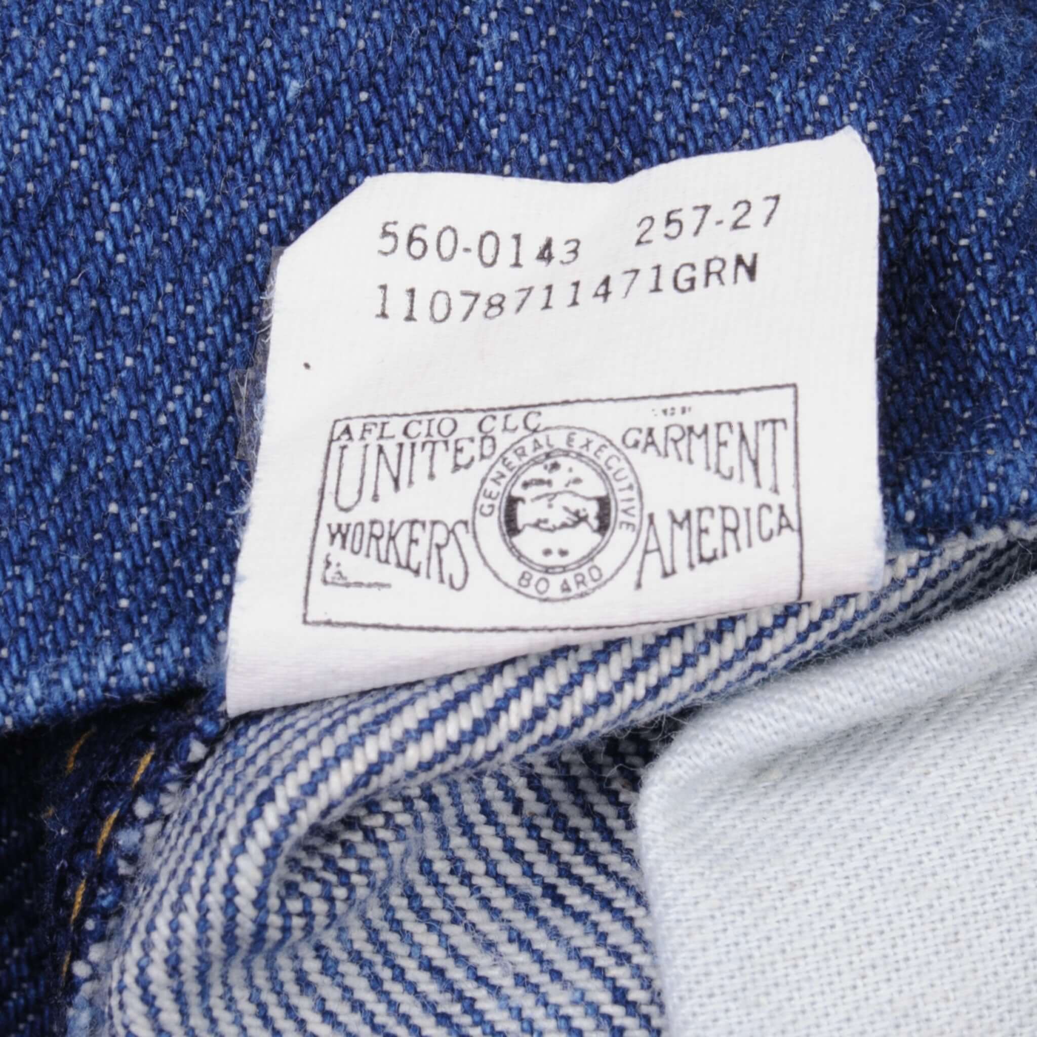 Vintage Lee Riders Straight Leg Jeans Size 30X34 W30 L34 Made In Usa Deadstock  Size on Tag 30X34