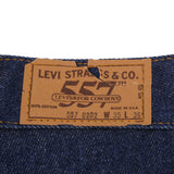 Vintage Levis 557 For Cowboys Jeans Size 35X36 W35 L36 Made In USA Deadstock  Size On Tag 35X36  Back Button #549