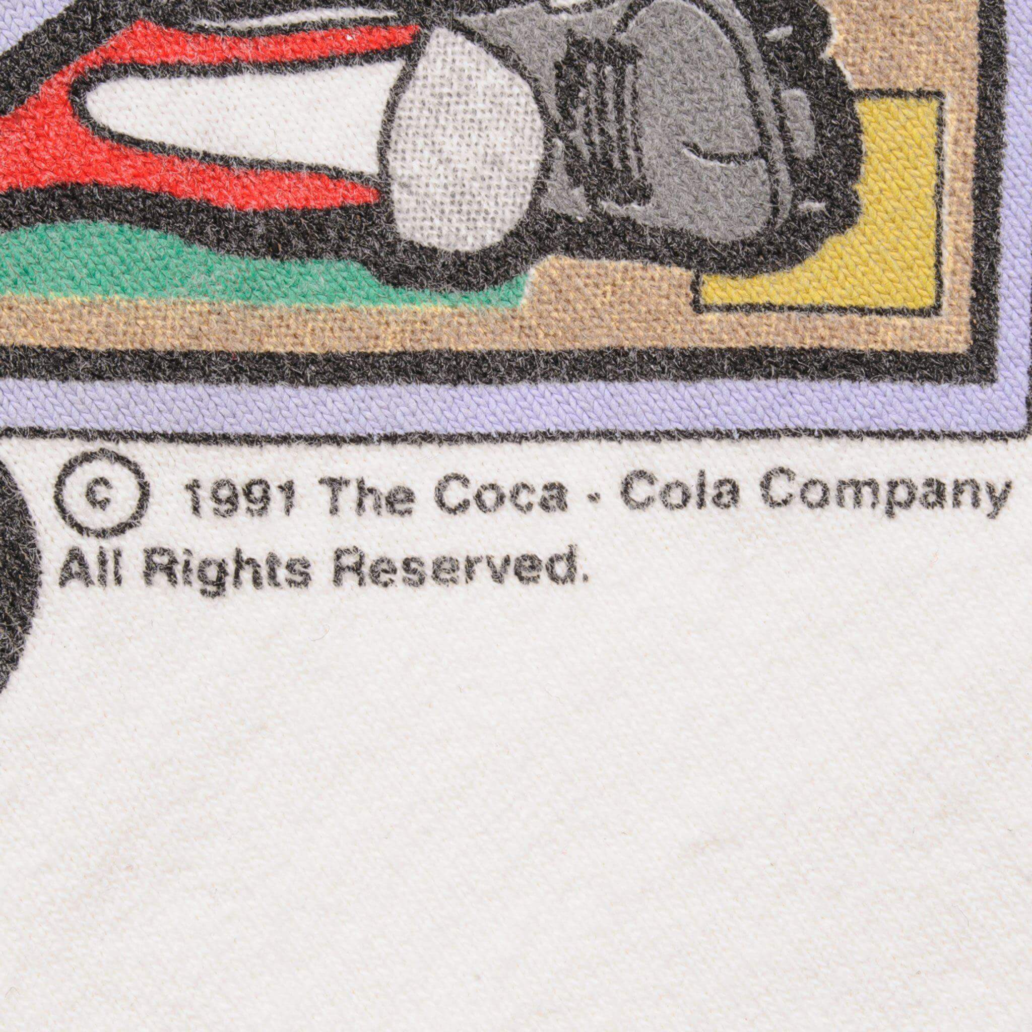VINTAGE COCA COLA TEE SHIRT 1991 SIZE MEDIUM