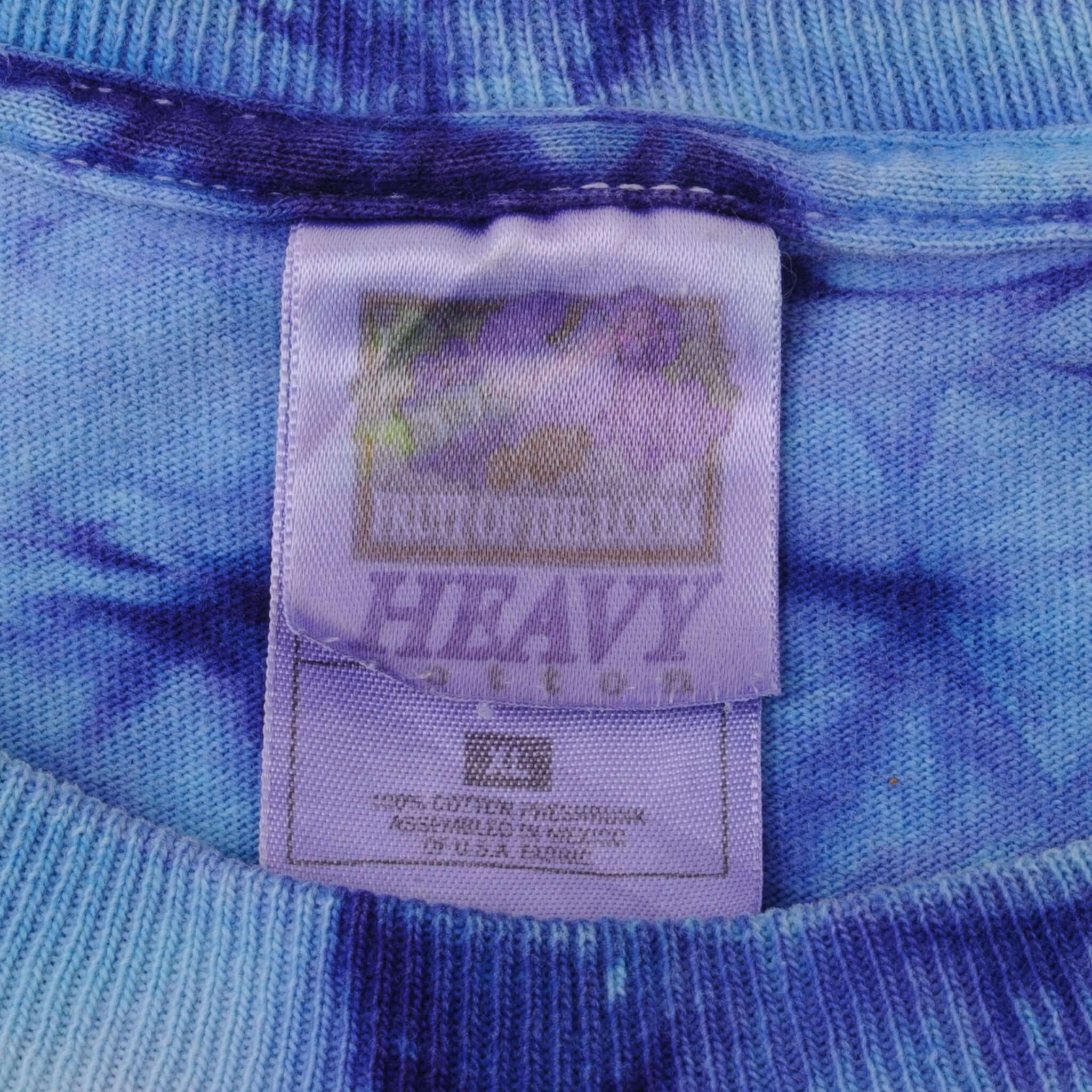 Vintage Tie-Dye Woodstock 1994 Design by Mike Dubois Tee Shirt Size XL 