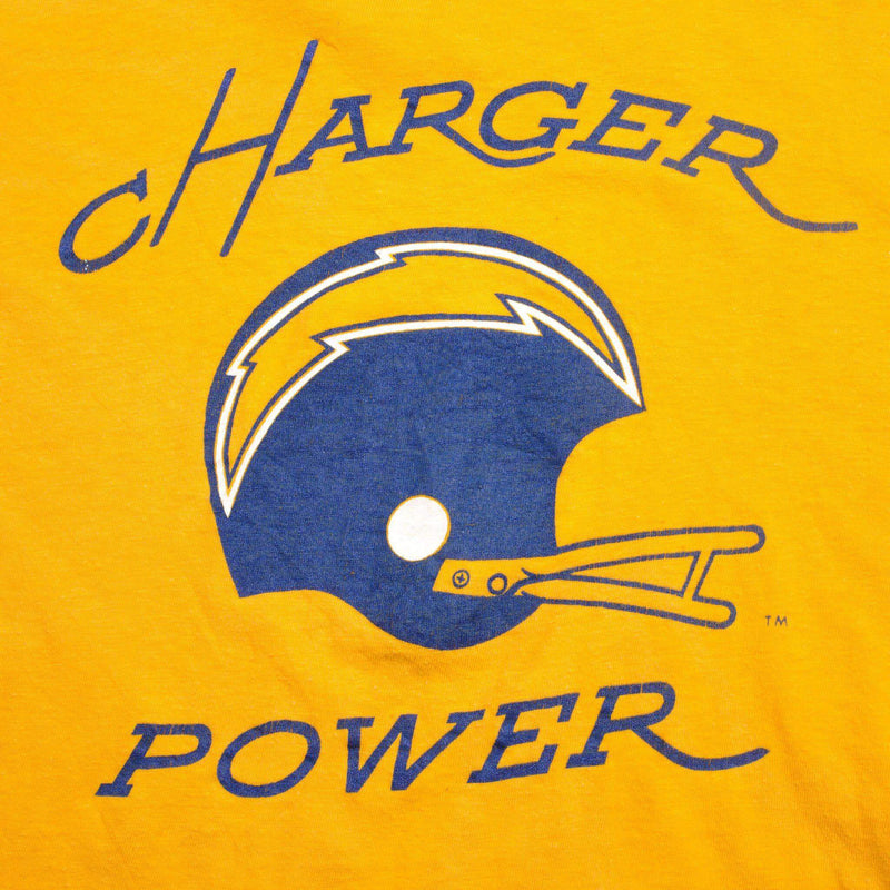 復古 CHAMPION CHARGER POWER T 卹 1969-1980 年代初中號美國製造