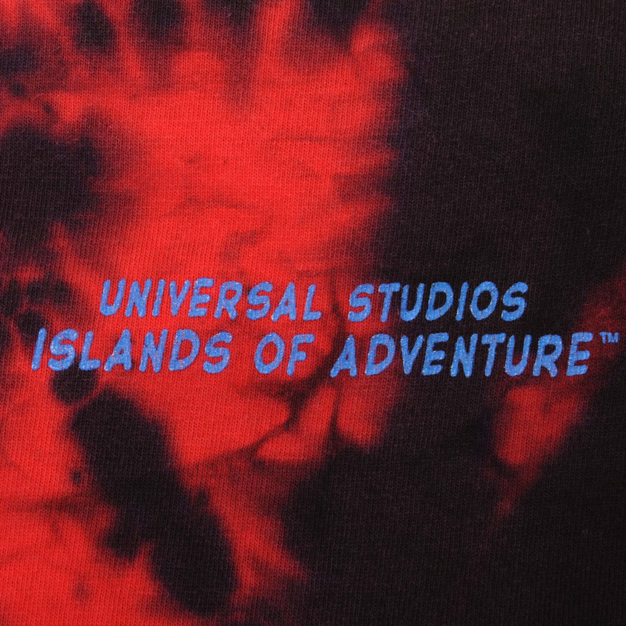 Vintage Spider Man Universal Studio Tee Shirt 1990S Size Medium Made In Usa With Single Stitch Sleeves