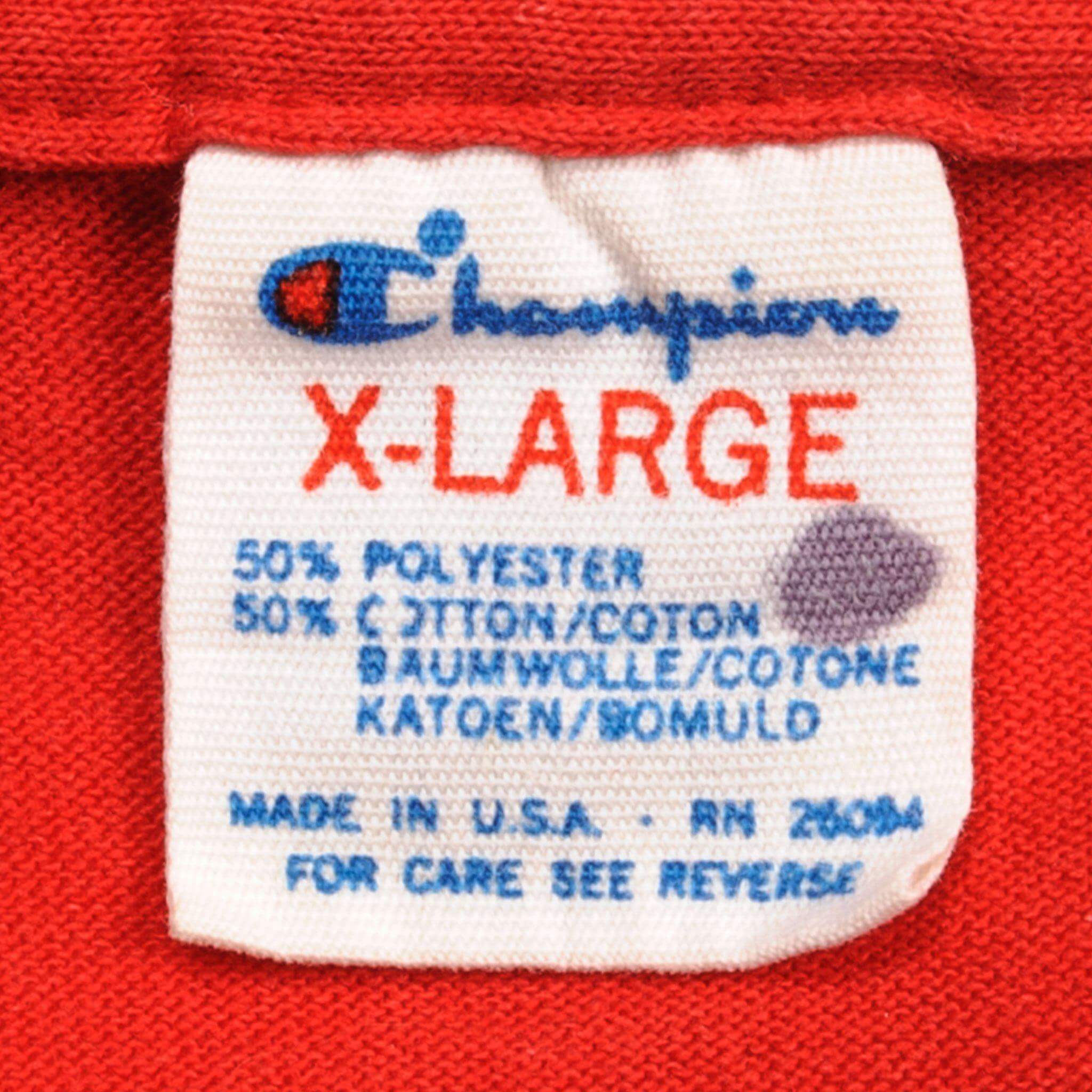 VINTAGE CHAMPION FRESNO STATE BULLDOGS TEE SHIRT EARLY 1980S MEDIUM MADE IN USA