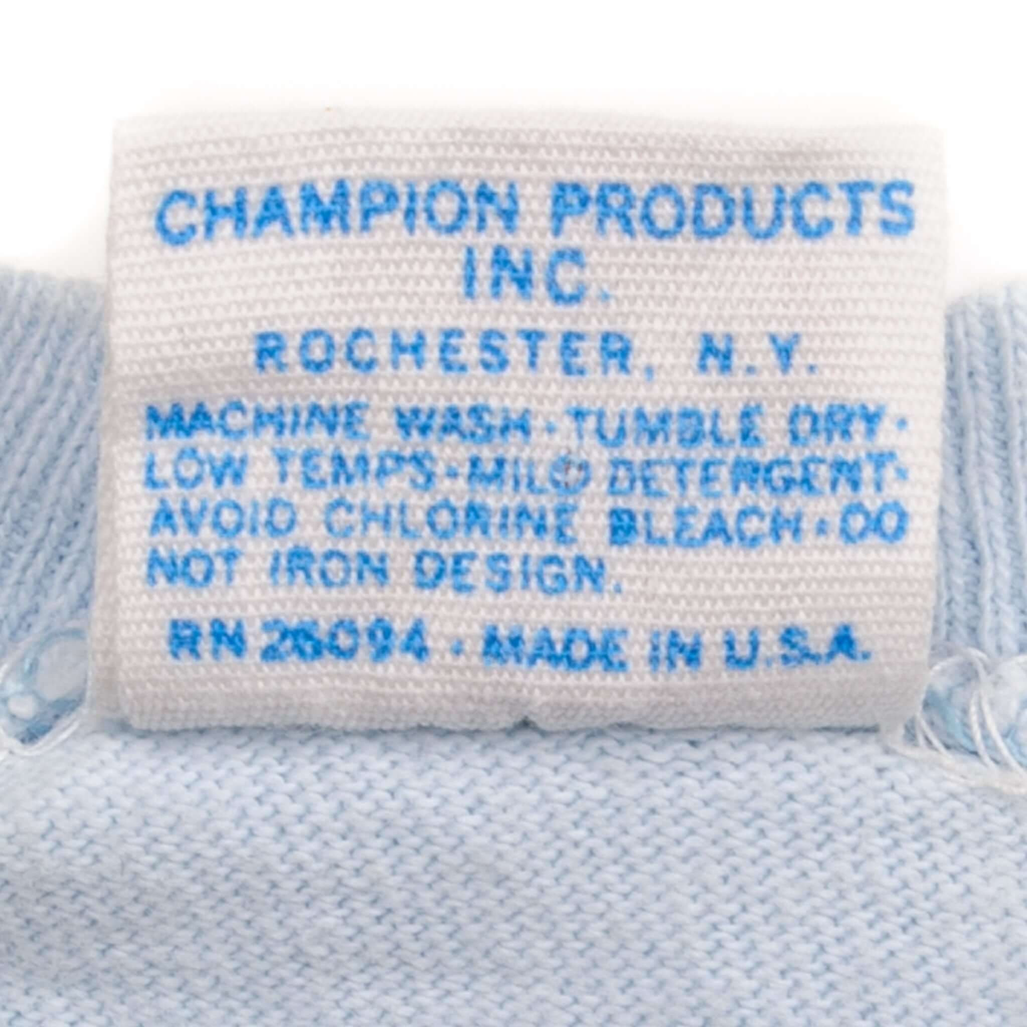 VINTAGE CHAMPION NFL HOUSTON OILERS TEE SHIRT 1969-EARLY 1980S SIZE MEDIUM MADE IN USA