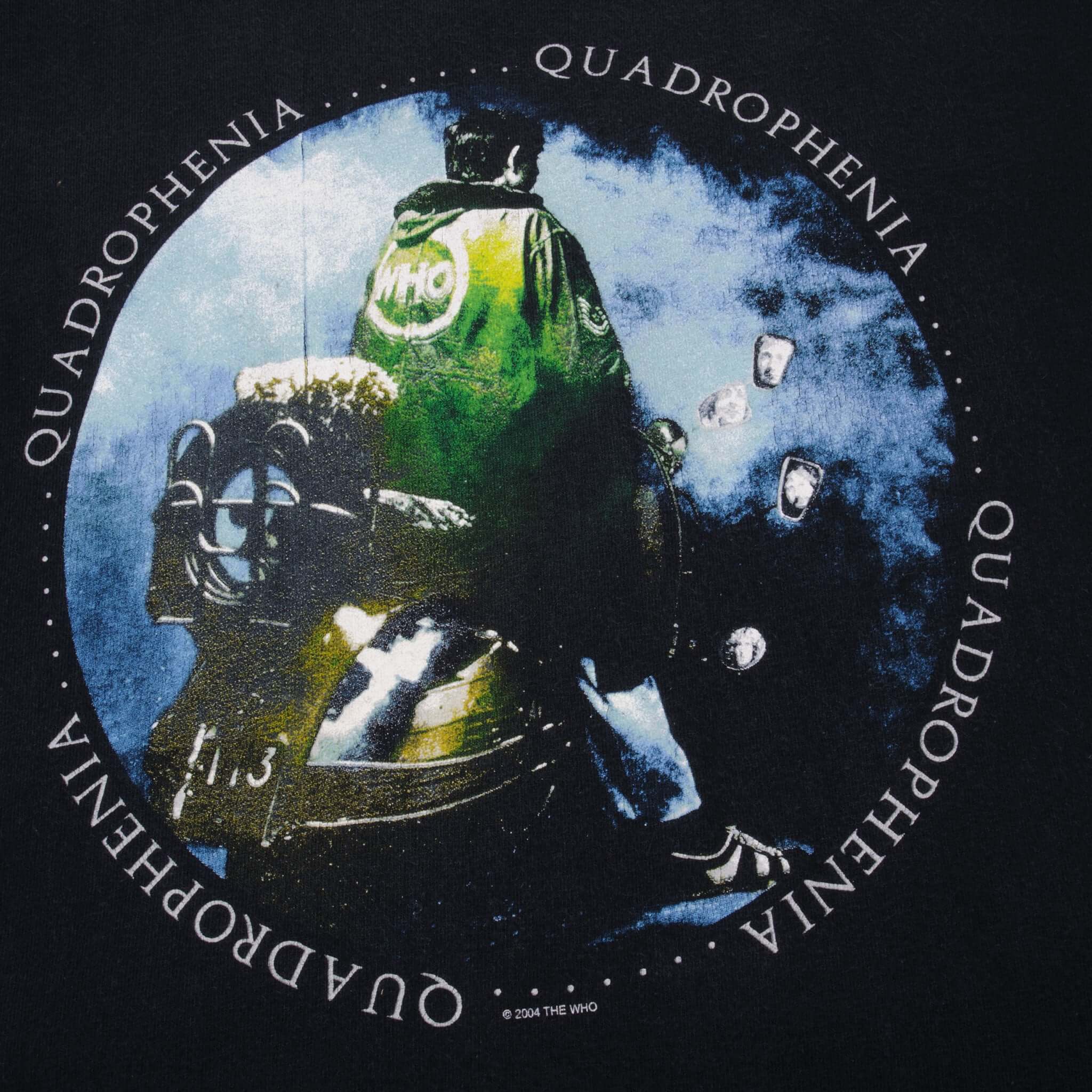 Vintage The Who Quadrophenia 2004 Tee Shirt Size Medium 
