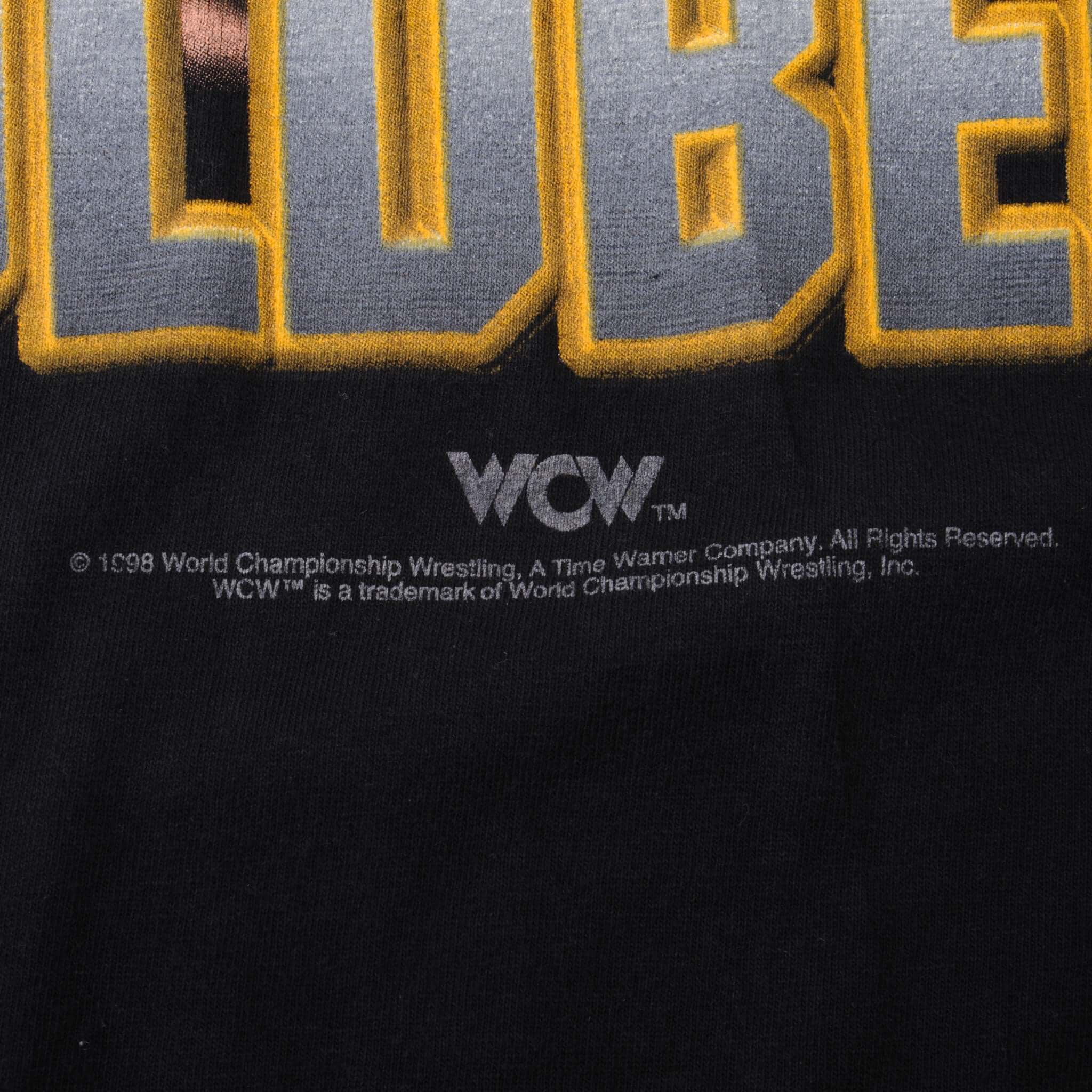 Vintage World Championship Wrestling Goldberg Tee Shirt 1998 Size XL