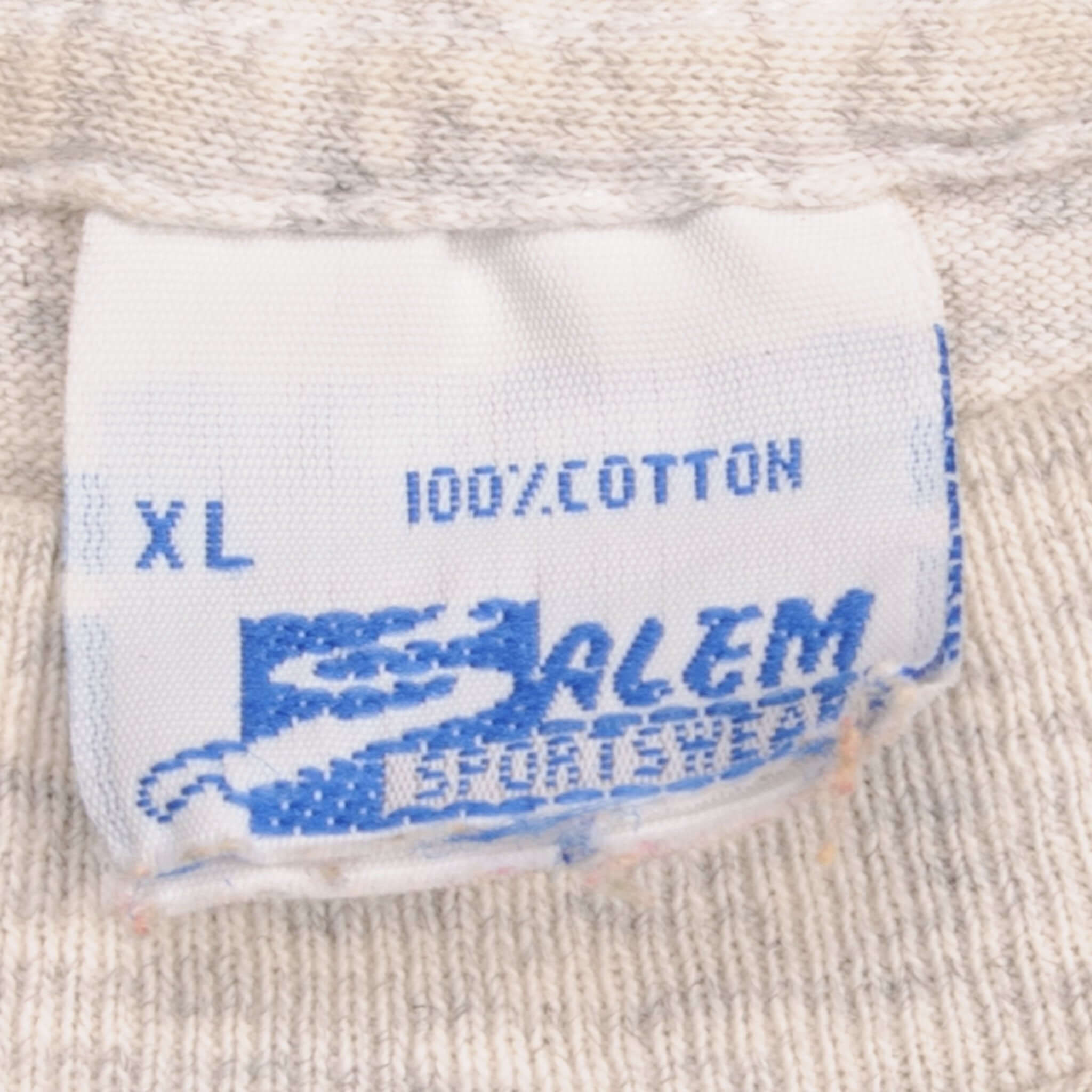 VINTAGE NBA DETROIT PISTONS TEE SHIRT 1990 SIZE LARGE MADE IN USA