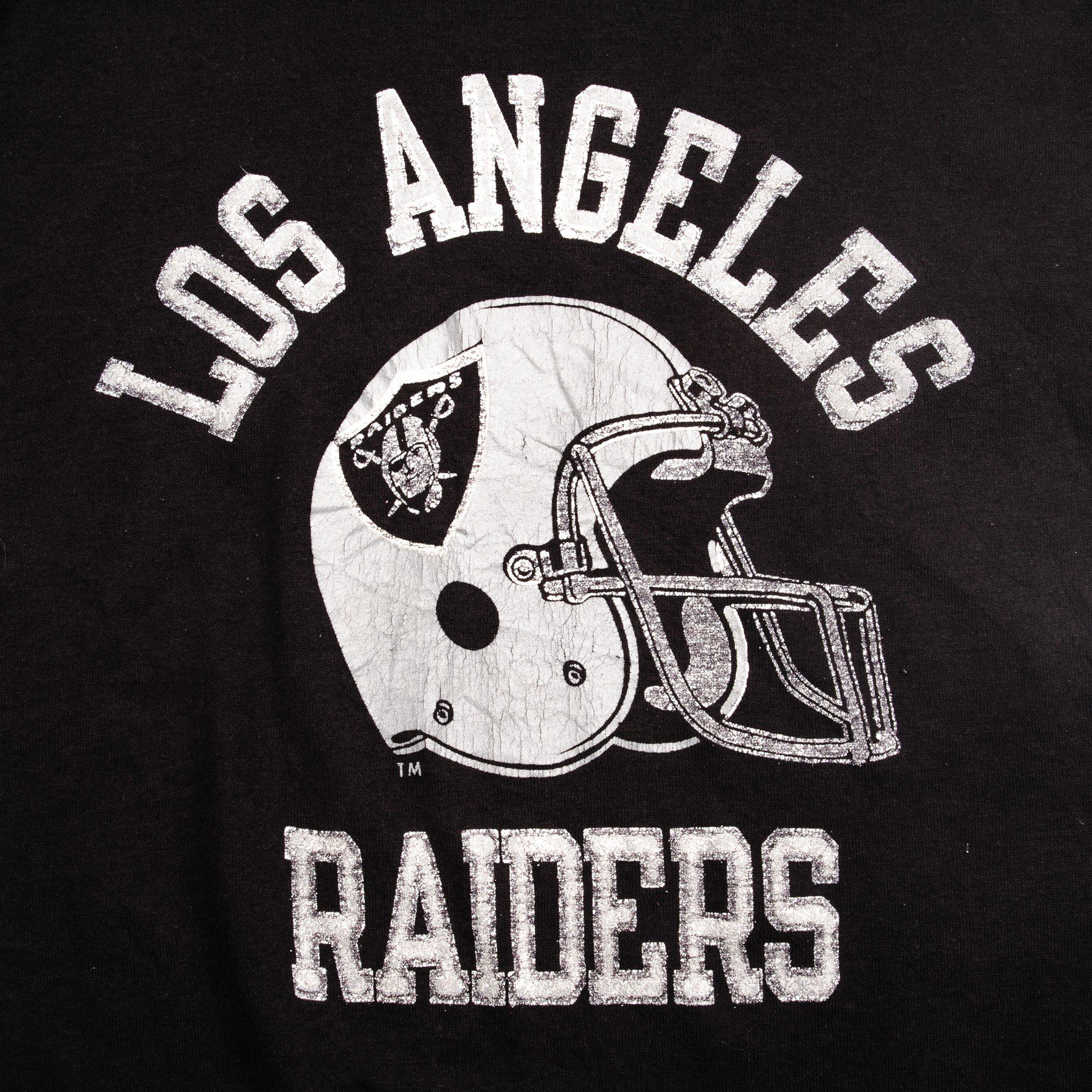 Sports / College Vintage Champion NFL Los Angeles Raiders Tee Shirt Early 1980s XS Made in USA