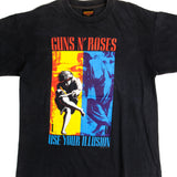 VINTAGE GUNS N' ROSES USE YOUR ILLUSION TEE SHIRT 1992 SIZE LARGE MADE IN USA