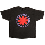 Vintage Red Hot Chili Peppers Tour Tee Shirt 1992 Size XL With Single Stitch Sleeves.