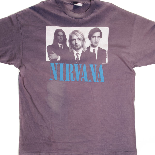VINTAGE NIRVANA TEE SHIRT 1993 SIZE XL MADE IN USA