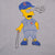 Vintage MLB Chicago Cubs Bart Simpson Tee Shirt 1990s Size Large Made In USA With Single Stitch Sleeves